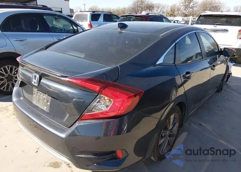 2019 Honda Civic Ex-L из США, поврежденный, VIN 19XFC1F78KE019983